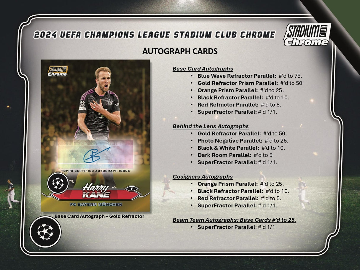 Topps Stadium Club Chrome UEFA 2023/24 - Hobby Box