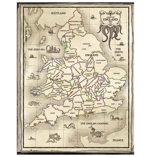Call of Cthulhu RPG: Dark Designs in Jane Austen's England (Eng)