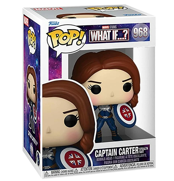 Funko POP! -  Marvel - Captain Carter (Stealth Suit) #968