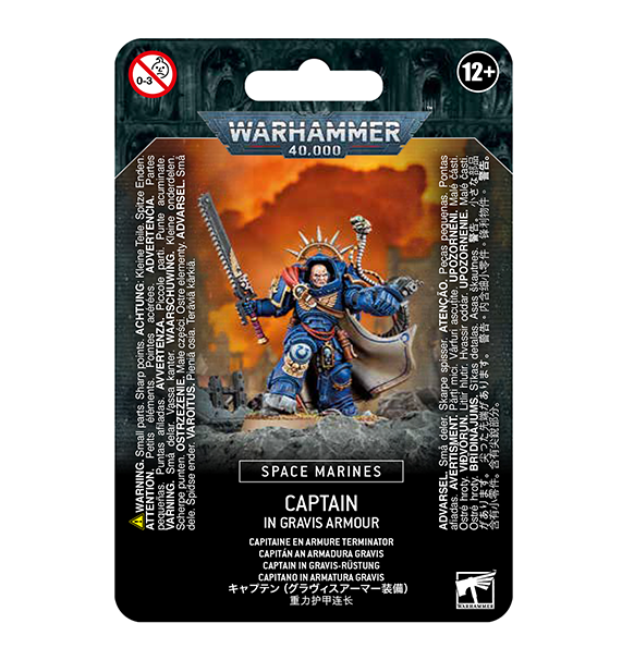 Warhammer 40k: Space Marines - Captain in Gravis Armour