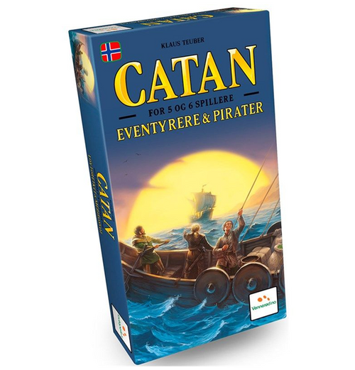 Catan - Eventyrere & Pirater - 5-6 Spillere (Exp) (Dansk)