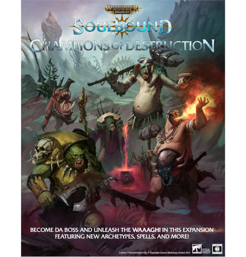 Warhammer Age of Sigmar: Soulbound RPG - Champions of Destruction (Eng)