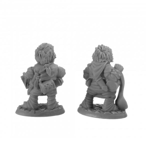 Reaper Bones USA: Chop and Grub - Halfling Cooks