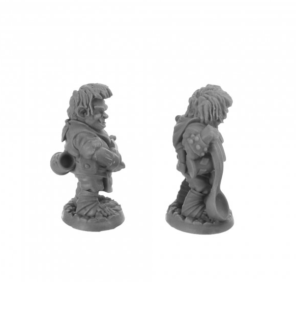 Reaper Bones USA: Chop and Grub - Halfling Cooks