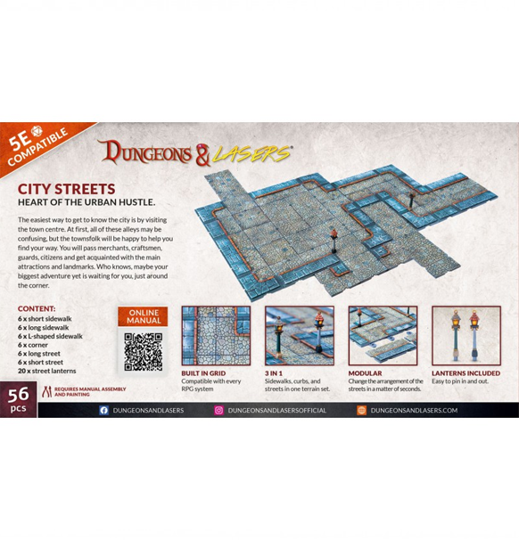 Dungeons & Lasers: City Streets