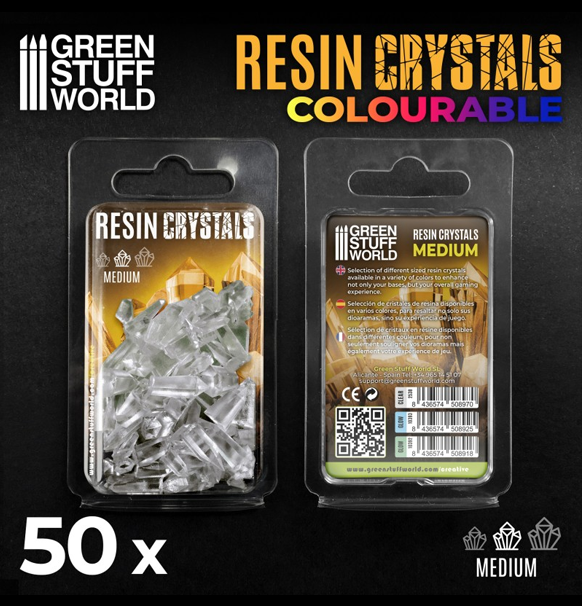 Green Stuff World: Clear Resin Crystals Medium