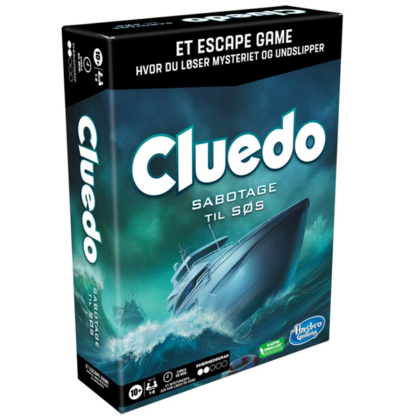 Cluedo: Escape Game - Sabotage til Søs (Dansk)
