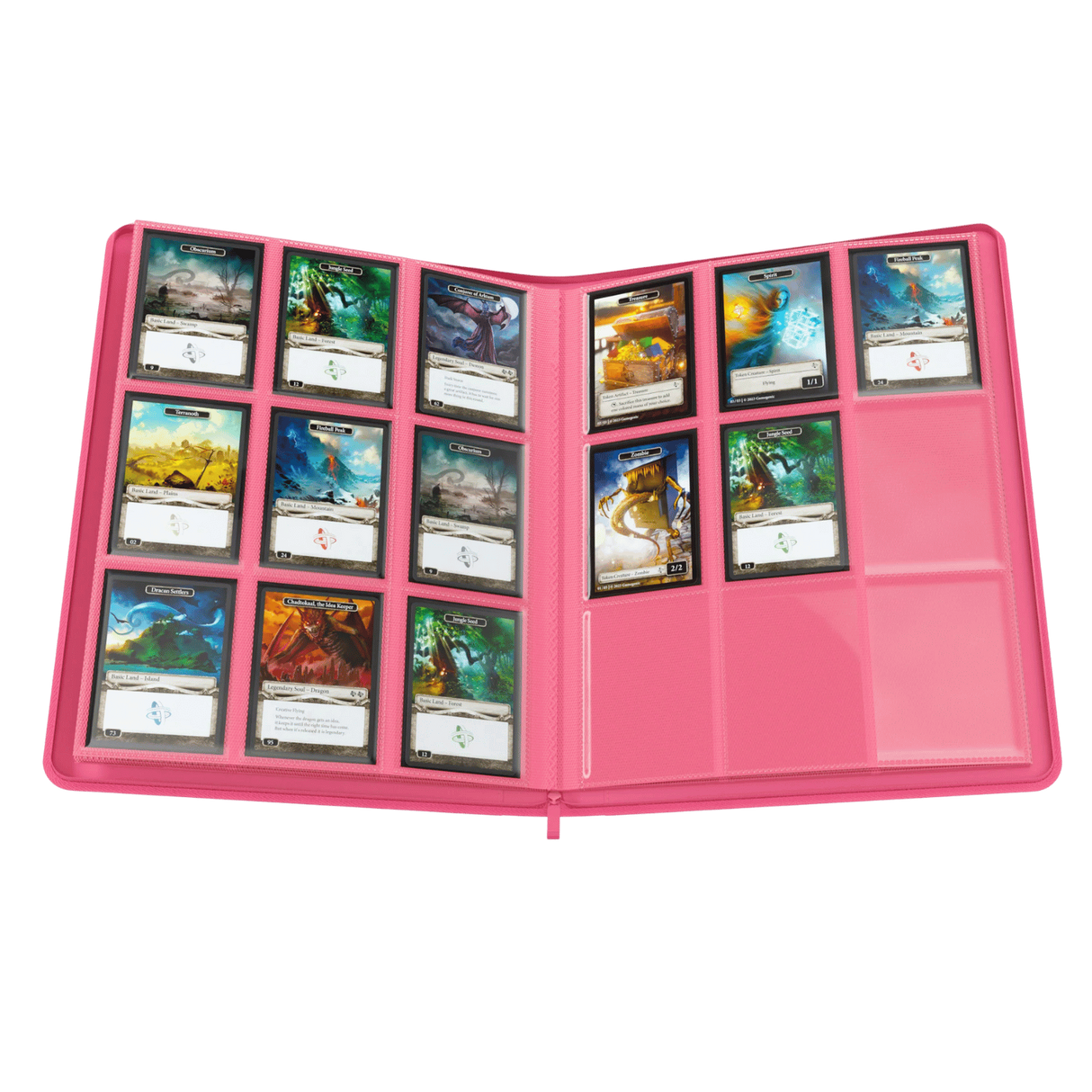 Gamegenic: Zip-Up Album 18- Pocket - Pink