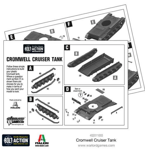 Bolt Action: Cromwell Cruiser Tank (Eng)