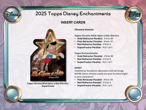 Topps Disney Wonder 2025 - Hobby Box