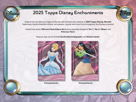 Topps Disney Wonder 2025 - Value Box