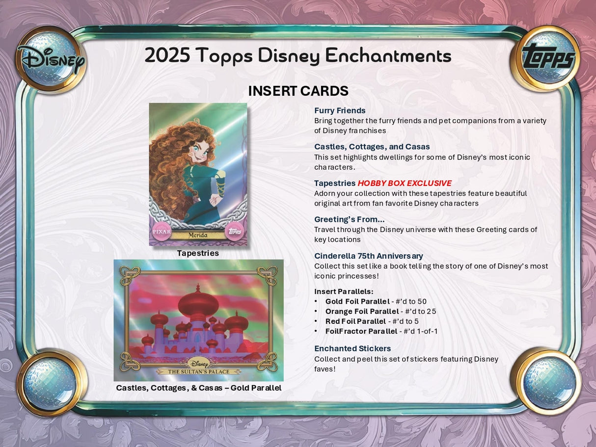 Topps Disney Wonder 2025 - Value Box