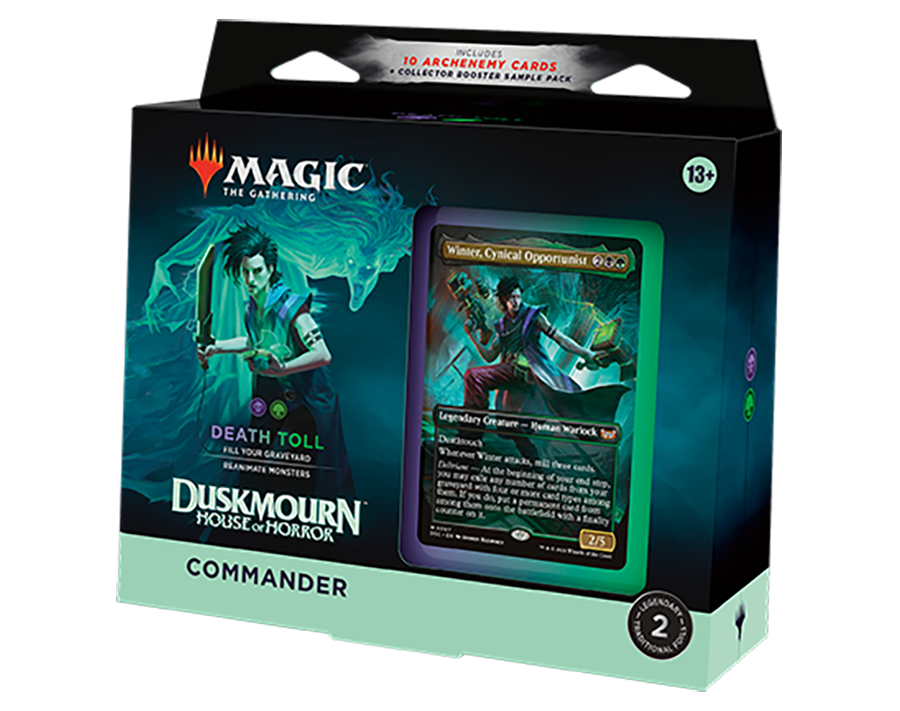 Magic The Gathering - Duskmourn - Death Toll Commander Deck