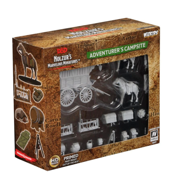 Nolzur's Marvelous Miniatures - Adventurer's Campsite