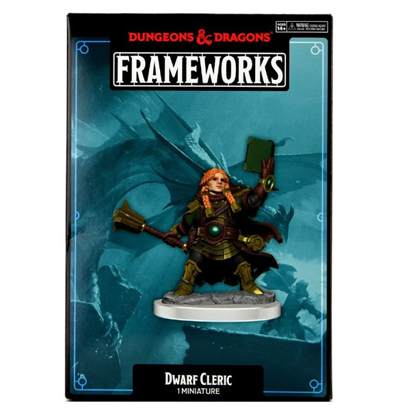 Dungeons & Dragons: 5th Ed. - Frameworks - Dwarf Cleric Female