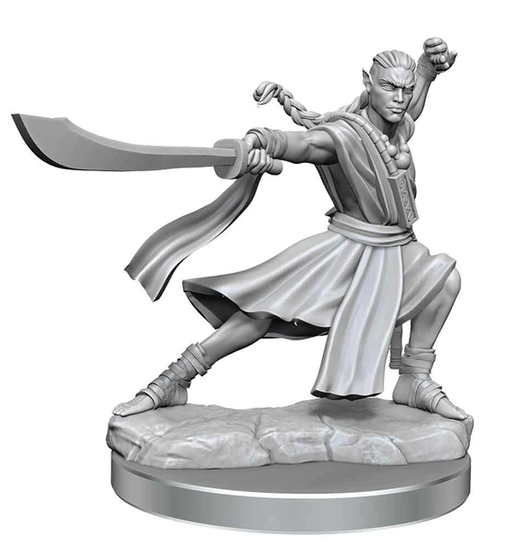 Dungeons & Dragons: 5th Ed. - Frameworks - Elf Monk Male