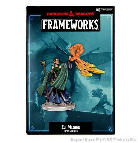 Dungeons & Dragons: 5th Ed. - Frameworks - Elf Wizard Female