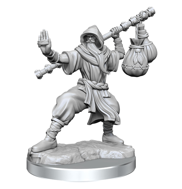 Dungeons & Dragons: 5th Ed. - Frameworks - Human Monk Male