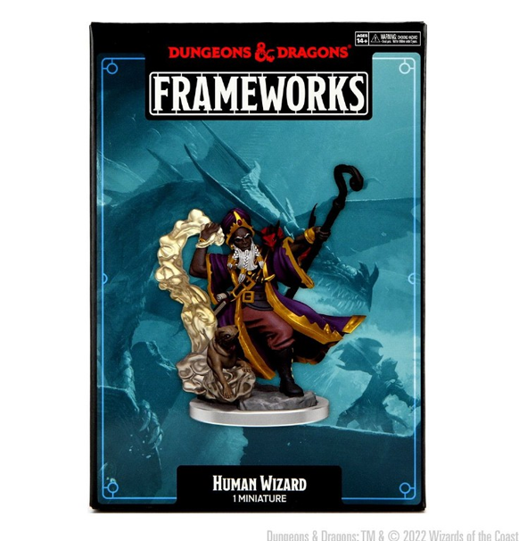 Dungeons & Dragons: 5th Ed. - Frameworks - Human Wizard Male