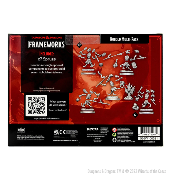 Dungeons & Dragons: 5th Ed. - Frameworks - Kobolds (7 stk)