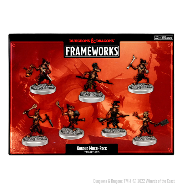 Dungeons & Dragons: 5th Ed. - Frameworks - Kobolds (7 stk)