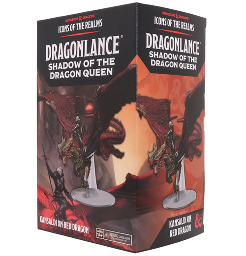 Dungeons & Dragons: 5th Ed. - Icons of the Realms: Dragonlance Kansaldi on Red Dragon