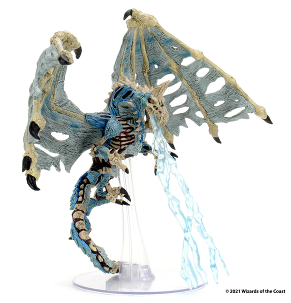 Dungeons & Dragons: 5th Ed. - Icons of the Realms: Boneyard Premium Set - Blue Dracolich