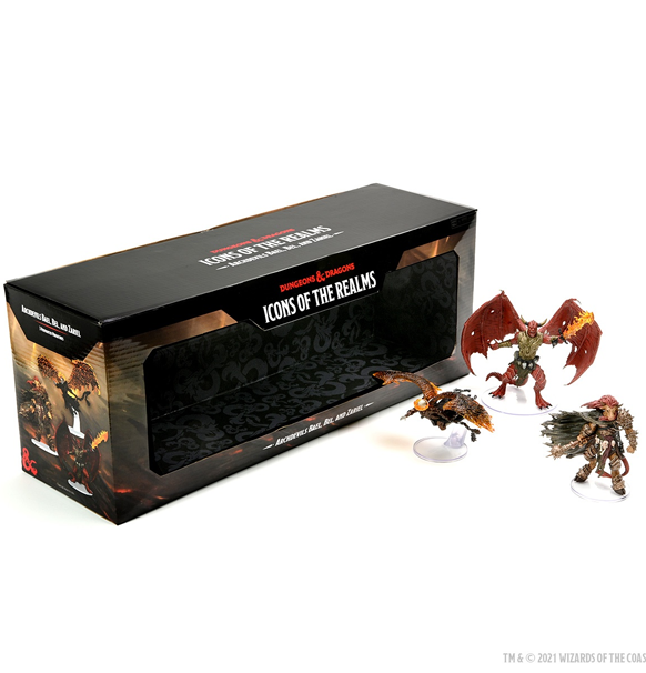 Dungeons & Dragons: 5th Ed. - Icons of the Realms: Archdevils - Bael Bel and Zariel