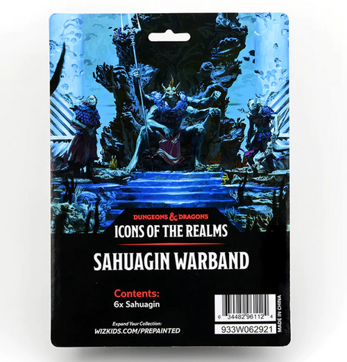 Dungeons & Dragons: 5th Ed. - Icons of the Realms: Sahuagin Warband