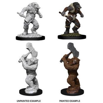 Nolzur's Marvelous Miniatures - Wereboar & Werebear