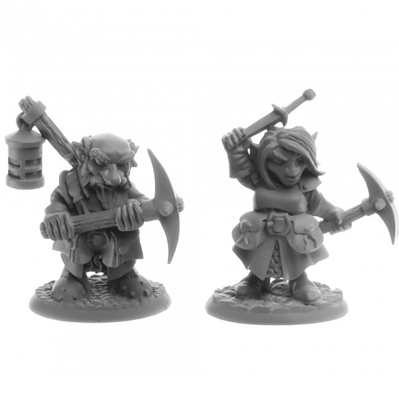 Reaper Legends: Deep Gnome Heroes (2 stk)