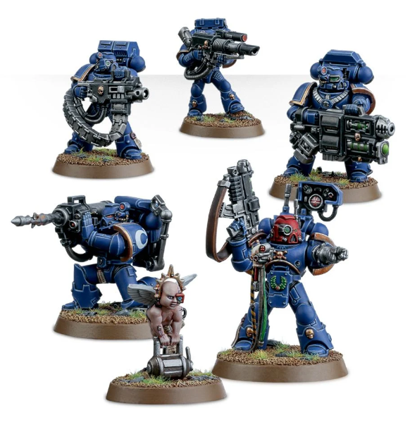 Warhammer 40k: Space Marine - Devastator Squad