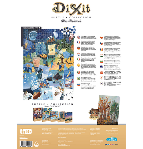 Dixit Puzzle: Blue MishMash - 1000 (Puslespil)