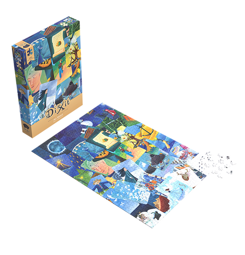 Dixit Puzzle: Blue MishMash - 1000 (Puslespil)