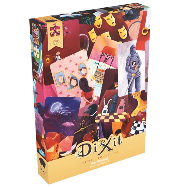Dixit Puzzle: Red MishMash - 1000 (Puslespil)