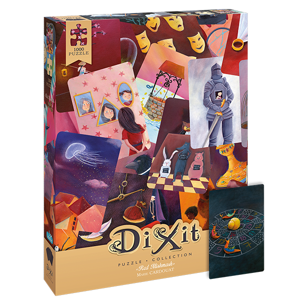 Dixit Puzzle: Red MishMash - 1000 (Puslespil)