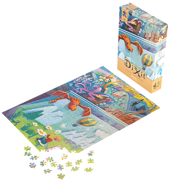 Dixit Puzzle: Adventure - 500 (Puslespil)