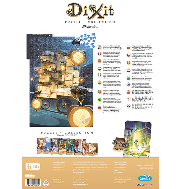 Dixit Puzzle: Deliveries - 1000 (Puslespil)