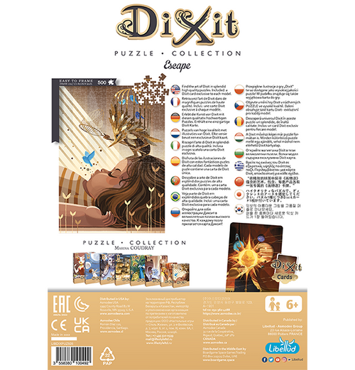 Dixit Puzzle: Escape - 500 (Puslespil)