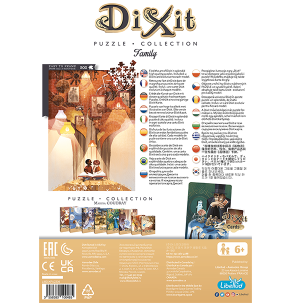 Dixit Puzzle: Family - 500 (Puslespil)