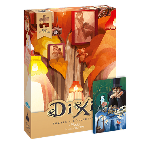 Dixit Puzzle: Family - 500 (Puslespil)