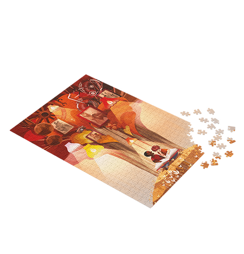 Dixit Puzzle: Family - 500 (Puslespil)