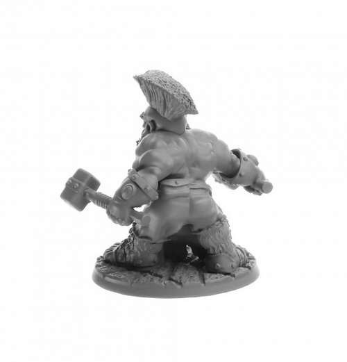 Reaper Bones USA: Dorn Ironspike - Dwarf Warrior