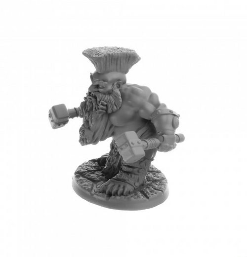 Reaper Bones USA: Dorn Ironspike - Dwarf Warrior