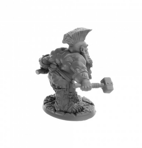 Reaper Bones USA: Dorn Ironspike - Dwarf Warrior