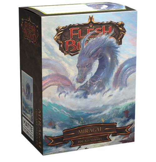 Dragon Shield: Matte Art Sleeves (100) - Flesh and Blood Miragai