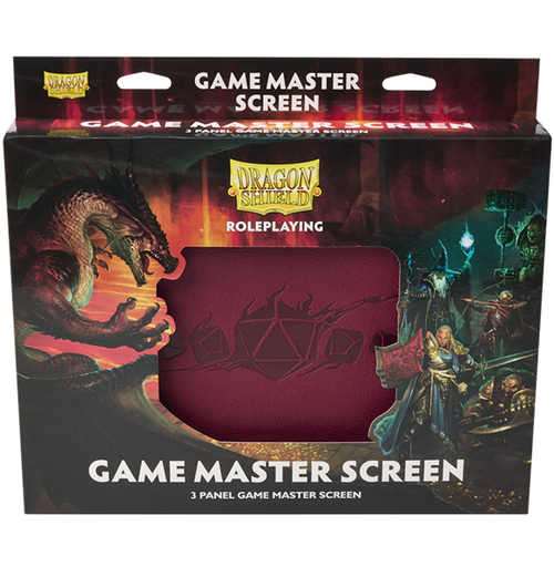 Dragon Shield: Game Master Screen - Blood Red