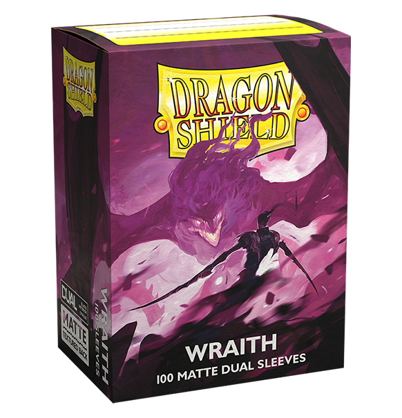 Dragon Shield: Dual Matte Sleeves (100) - Wraith