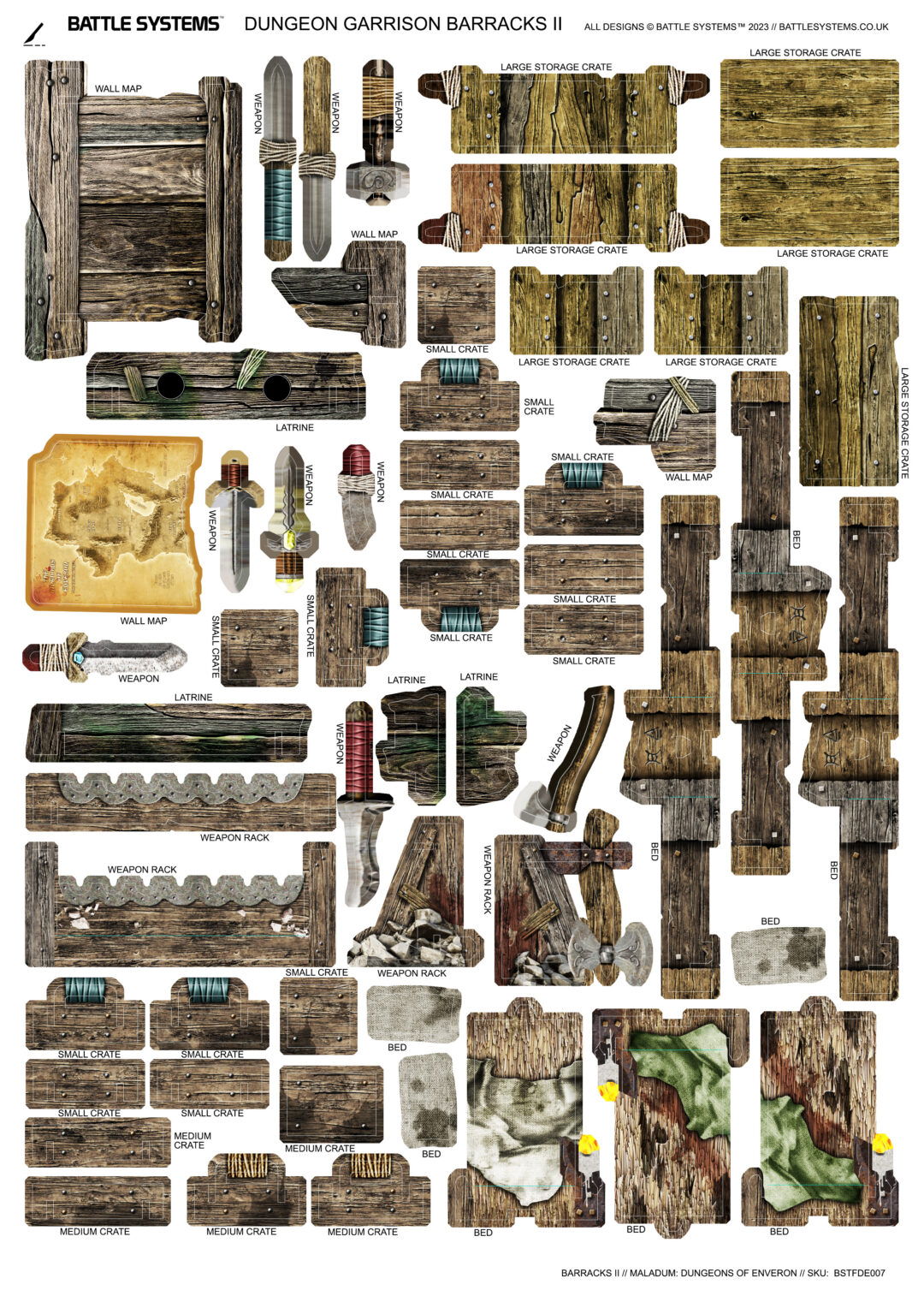 Battle Systems - Dungeon Garrison