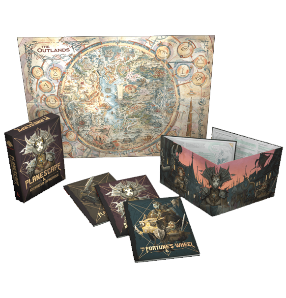 Dungeons & Dragons: 5th Ed. - Planescape Adventures in the Multiverse (Alt Cover)